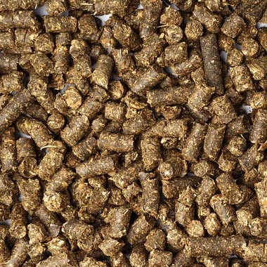 Pellet de Girasol materia prima para piensos